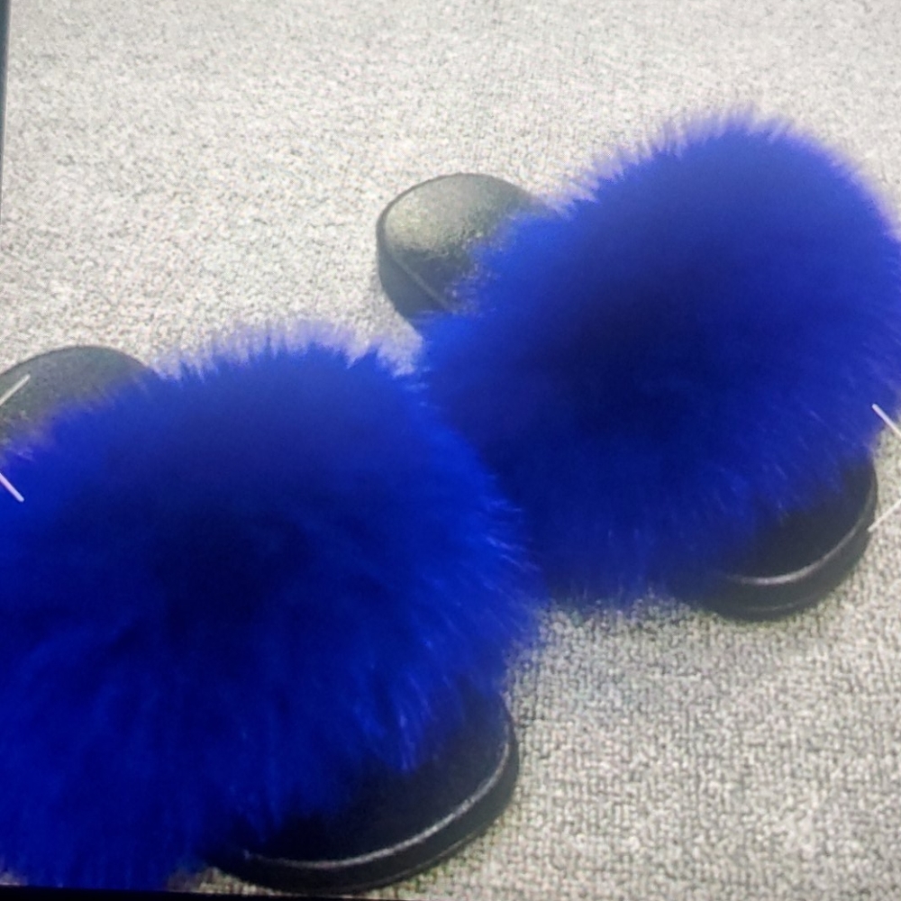 Women's Fur Slides